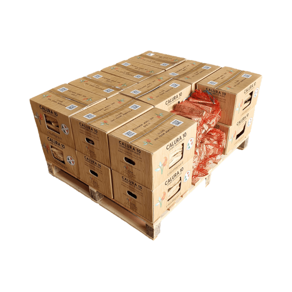 Bancale CALURA 10 – Legna da ardere di Ulivo (180 kg)
