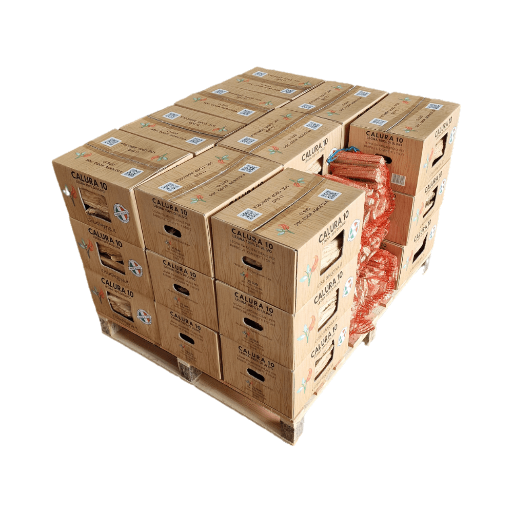 Bancale CALURA 10 – Legna da ardere di Olivo (270 kg)