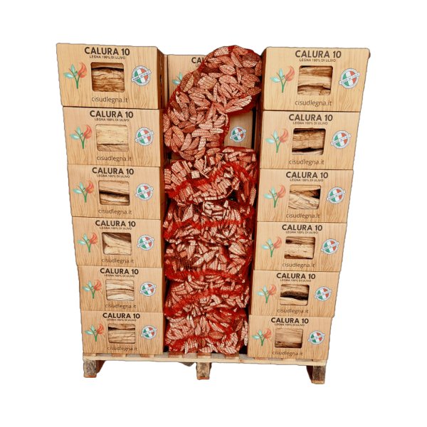 Bancale CALURA 10 – Legna da ardere di Olivo (540 kg)