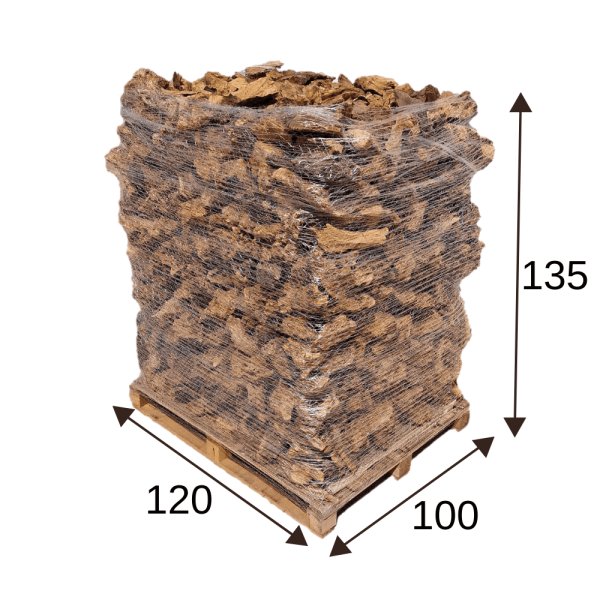 Bancale di legna da ardere di radici di ulivo (500 kg) - immagine 3